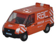 Ford Transit Van with Short Wheelbase & Low Roof - Assembled -- RAC Rescue (orange, white)
