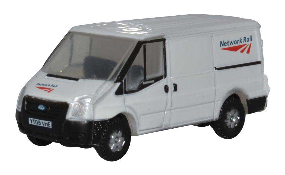 Ford Transit SWB Low Roof Van - Assembled - Assembled -- Network Rail (white, black, red)