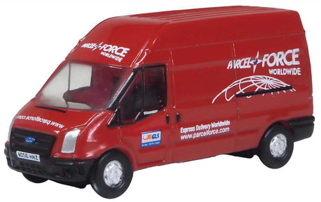 Ford Transit Cargo Van with Short Wheelbase, Low Roof - Assembled -- National Grid (white, blue, green, red)