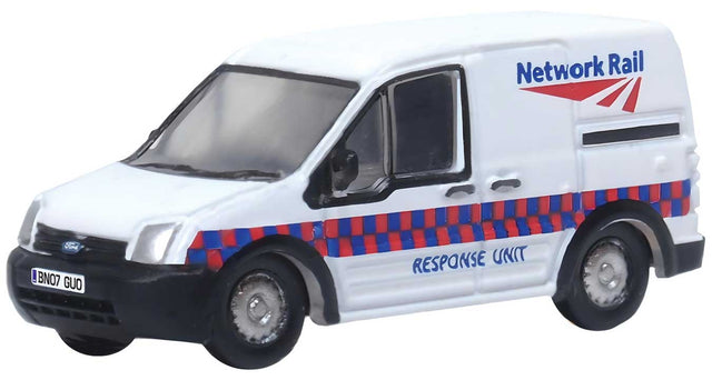 2002 Ford Transit Connect - Assembled -- Network Rail (white, red, blue)