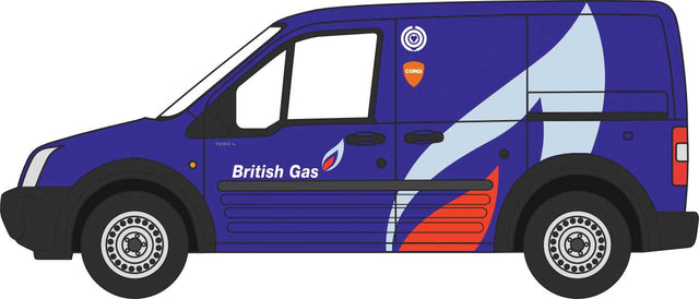 2002 Ford Transit Connect - Assembled -- British Gas (blue, gray, red)