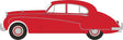 1956 Jaguar MKVIII Sedan - Assembled -- Carmen Red