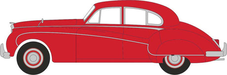 1956 Jaguar MKVIII Sedan - Assembled -- Carmen Red