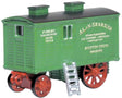 Living Wagon Trailer - Assembled -- Alan Sparkes (green, black, red)
