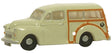 Morris Traveller Station Wagon - Assembled -- Old English White, Brown