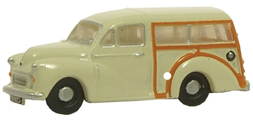 Morris Traveller Station Wagon - Assembled -- Old English White, Brown