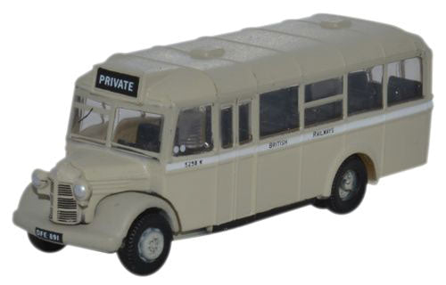 Bedford OWB Bus - Assembled -- British Railways (gray, white)