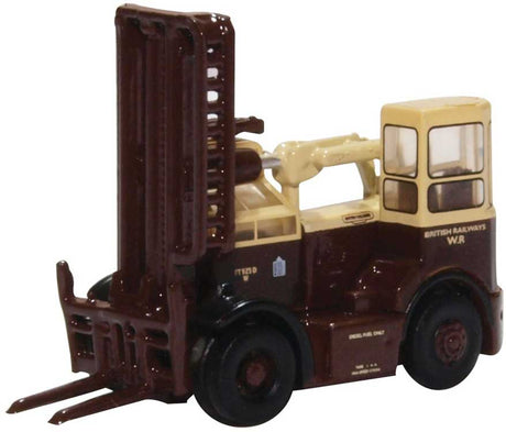 1957 Shelvoke and Drewry Dualdrive Model 100 Freightlifter Forklift - Assemble -- British Rail Western Region (brown, ivory)