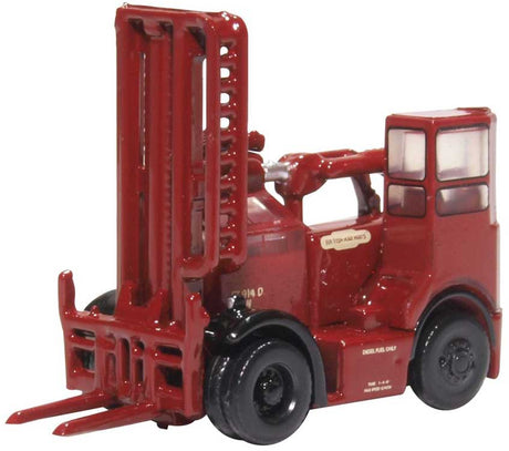1957 Shelvoke and Drewry Dualdrive Model 100 Freightlifter Forklift Assembled -- British Rail (crimson)