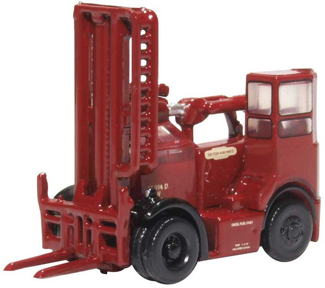 1957 Shelvoke and Drewry Dualdrive Model 100 Freightlifter Forklift Assembled -- British Rail (crimson)