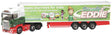 2013 Scania R440 Highline with Refrigerated Trailer - Assembled -- Steady Eddie (green, red, white)