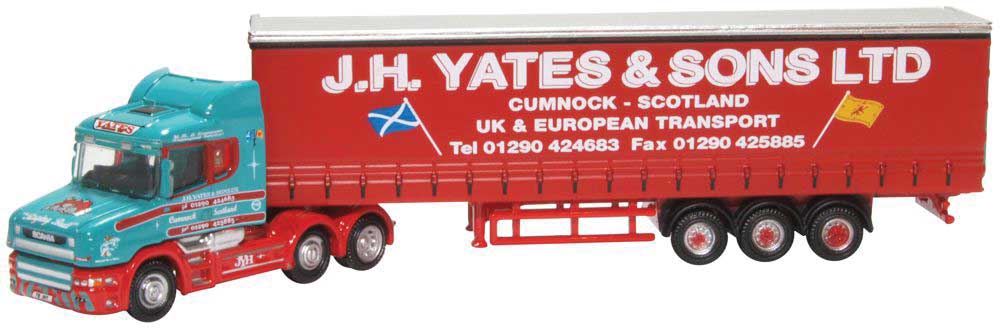 1990-2010 Scania T Tractor with Curtain-Side Trailer - Assembled -- J.H. Yates and Sons Ltd.