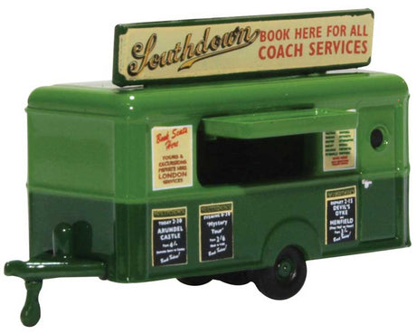 Concession Trailer - Assembled -- Southdown (green, yellow)