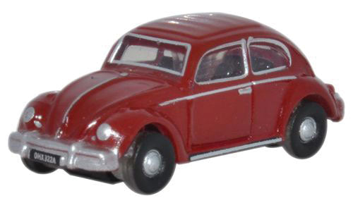 1960s Volkswagen Beetle - Assembled -- Ruby Red