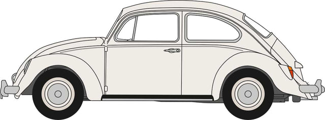 1960s Volkswagen Beetle - Assembled -- White