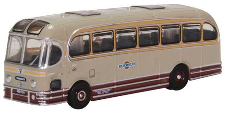 Weymann Fanfare Bus - Assembled -- Grey Cars (gray, red, ivory)