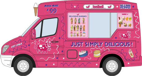 Mercedes-Benz Sprinter Ice Cream Concession Van - Assembled -- Whitby Mondial/Tonibell (pink)