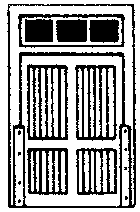 Doors -- 3-Pane Freight