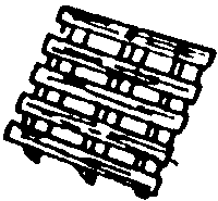 Assorted Skids -- With Junk & Empty
