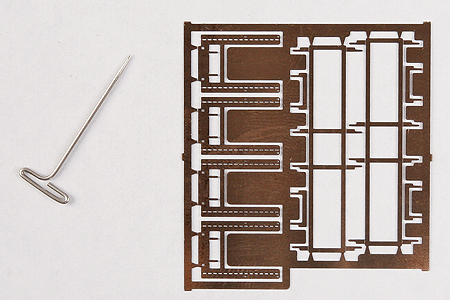 Maxi Stack Walkway Frames Kit (Etched Phosphor Bronze) -- For Intermountain or A-Line Models