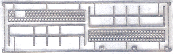 Coupler Platform - Partial Car Width -- Morton Round Pattern