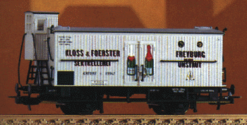 Wagon sparking wine car