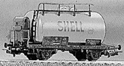Shell 2-axle tank wagon