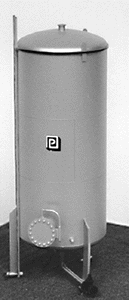 Propane Storage Tank -- 1-1/2 x 5"  3.81 x 12.7cm
