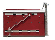 Lime Building Fake Front -- Kit - 18 x 12-1/2 x 5"  45.7 x 31.8 x 12.7cm