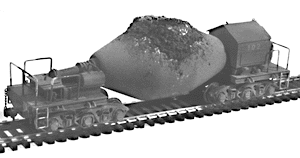 Steel Mill Hot Metal "Bottle" Car (Plastic Kit) -- Undecorated