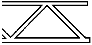 Open web truss 1/8"