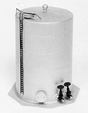 Single Vertical Oil Tank -- 2 x 3"  5.1 x 7.6cm