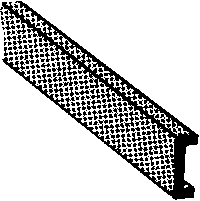 ABS Channels -- 1/16 x 10"  .2 x 25.4cm pkg(10)