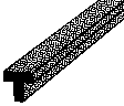 ABS Tee -- 3/64 x 10"  .1 x 25.4cm pkg(10)