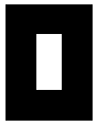 ABS Rectangular Tubing -- 1/4 x 3/16 x 15"