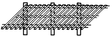 Plastic Picket Fence -- 20"
