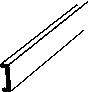 Styrene Structural Shapes - Channels -- 1/16 x 10" Long pkg(10)