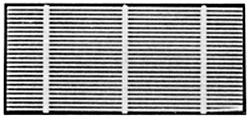 Lattices/Trellis -- 2-1/8 x 15/16"  5.4 x 2.4cm