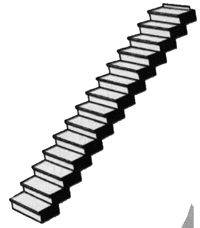 Custom Staircase -- 19/64 x 7-1/2" Straight