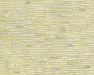 Patterned Sheets - Stone - Random Coursed Stone - .020 x 7 x 12" pkg(2) -- .312" Beige Stones