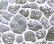 Patterned Sheets - Stone - Round Field Stone - .020 x 7 x 12" pkg(2) -- ,810" Beige Stones