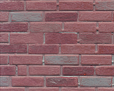 Patterned Sheets - Rough Brick - .020 x 7 x 24" -- .800" Red Bricks