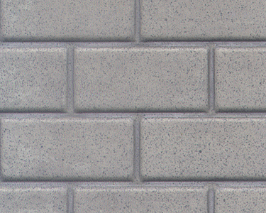 Patterned Sheets - Concrete Block - .020 x 7 x 24" -- 1.300" Beige Bricks