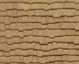 Patterned Sheets - Roofing - Wood Shake Shingles - .020 x 7 x 12" pkg(2) -- .250" Beige Shingles