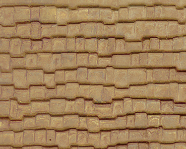 Patterned Sheets - Roofing - Wood Shake Shingles - .020 x 7 x 12" pkg(2) -- .250" Beige Shingles