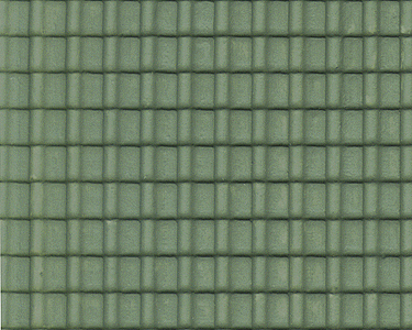 Patterned Sheets - Roofing - Ridged Clay Tile - .020 x 7 x 12" pkg(2) -- .220" Red Tiles
