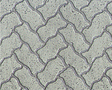Patterned Sheets - Stone - Interlocking Paving - .020 x 7 x 24" -- .650" Red Stones