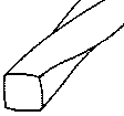 Acrylic Rod-Spiral -- 3/8 x 17-1/2" Long
