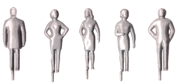 Business Figures -- Unpainted
