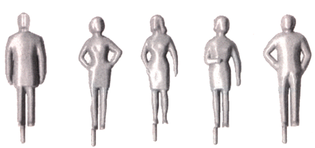 Business Figures -- Unpainted